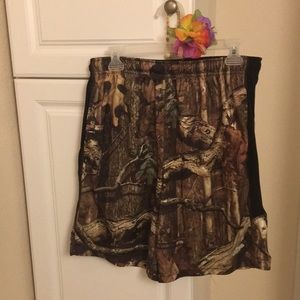 Camo sport shorts